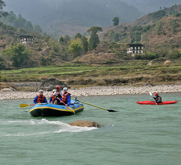 Bhutan River Odyssey: Rafting, Kayaking & Riverside Retreats